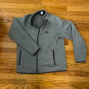 L Patagonia Better Sweater Jacket, Gray